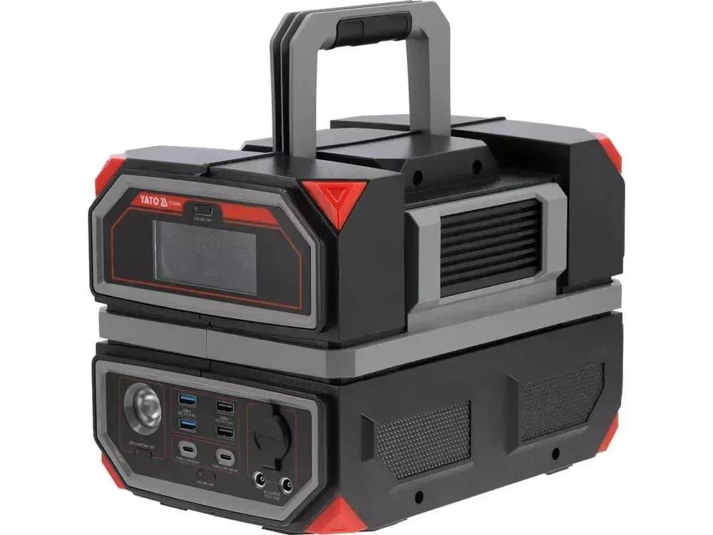 Estación de Energía Portátil YATO YT-83091 | 600W - 504Wh - Función UPS