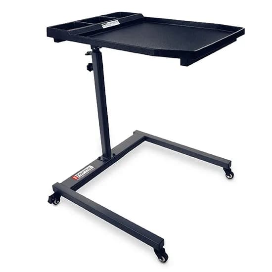Mesa de trabajo móvil con altura regulable