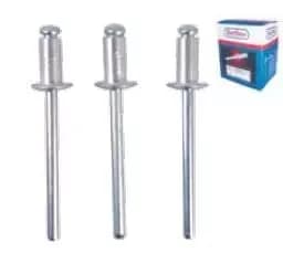 REMACHE DE ALUMINIO 1/8"(3.2MM) X 1/4"(6.4MM) Paq x 1000 unid