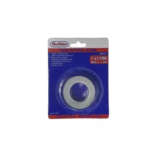 Cinta pega doble 25mm x 1mts Best Value
