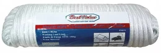 Cuerda De Polypropileno 6mm x 30.5 Mts