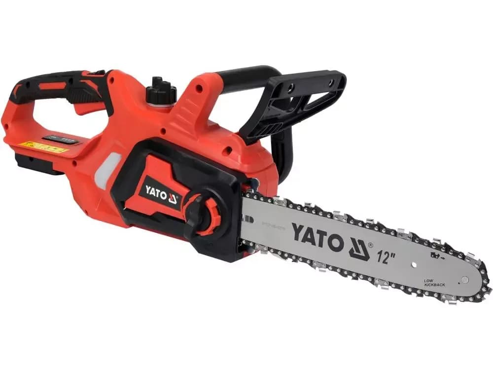 MOTOSIERRA 18V, BARRA GUÍA 12'', 6,5 M/S YATO SIN BATERIA NI CARGADOR