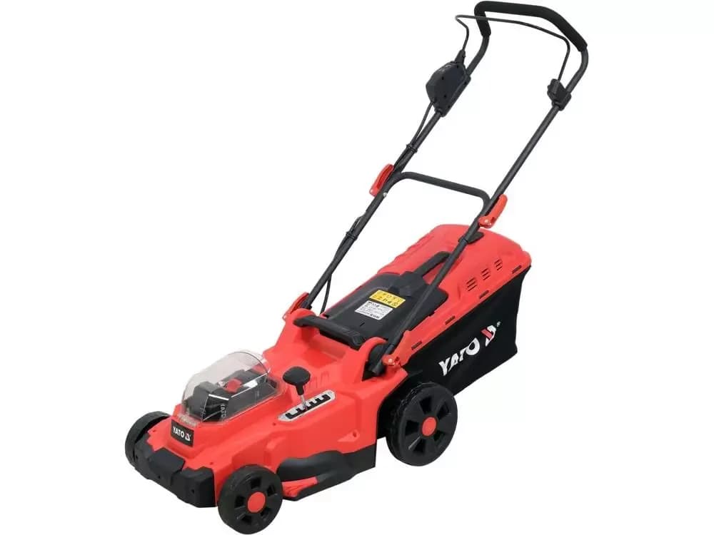 CORTACESPED INALAMBRICO 36V, 37 CM - 2X BATERIAS 4 AH Y DOBLE CARGADOR YATO