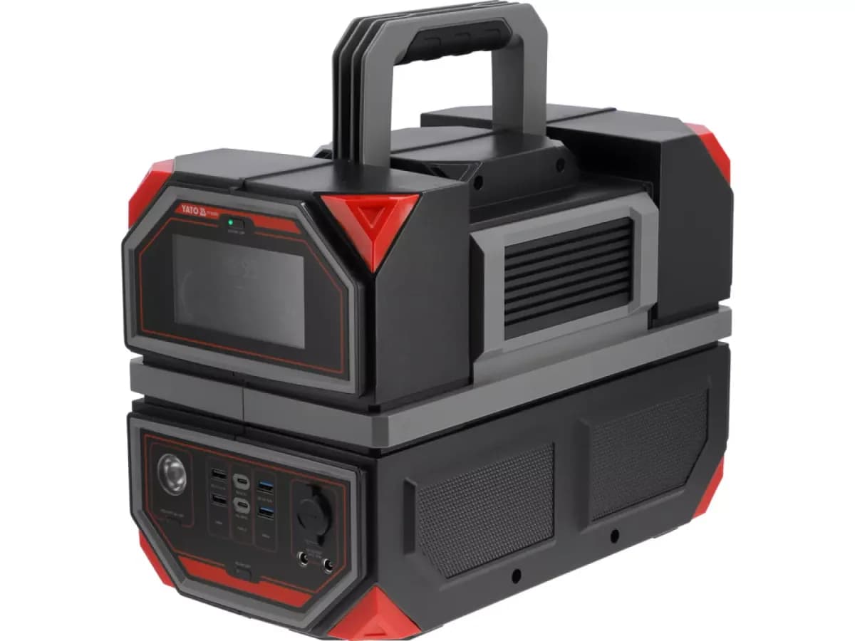 Estación de Energía Portátil YATO YT-83092 | 1200W - 917Wh - Función UPS