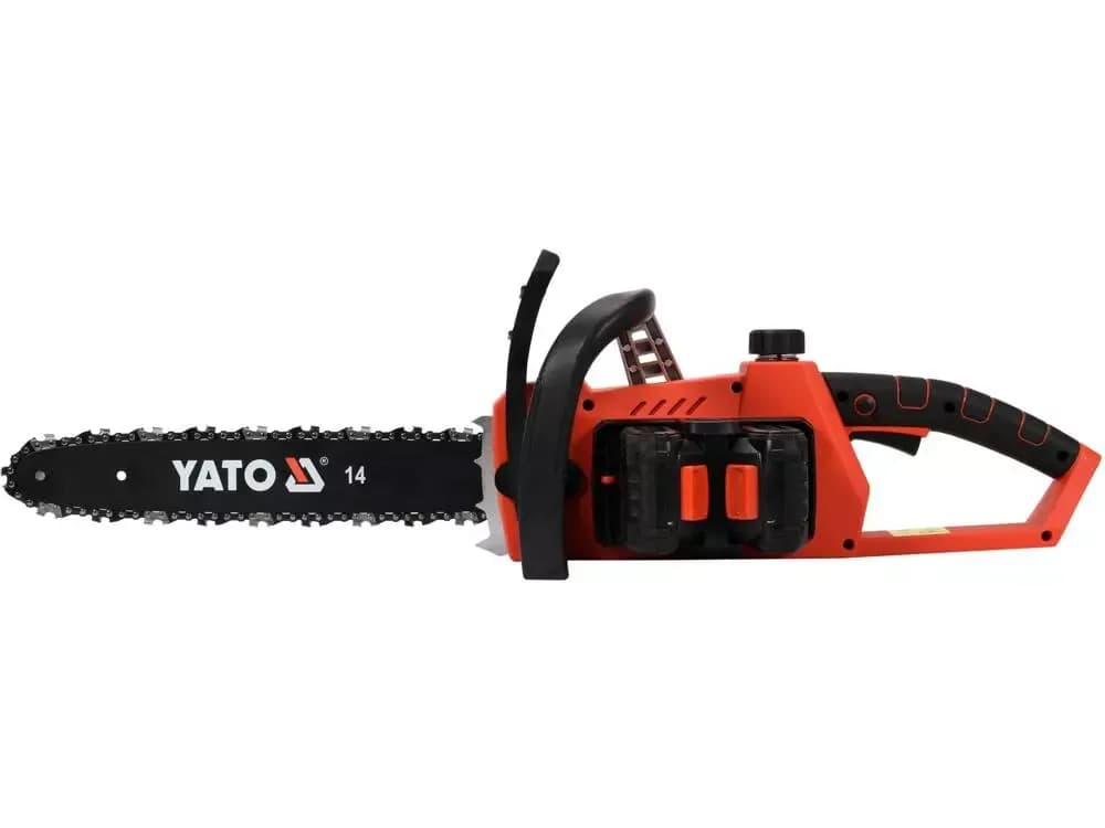 MOTOSIERRA 36V, BARRA GUIA 14'', 8.5 M/S YATO SIN BATERIA NI CARGADOR