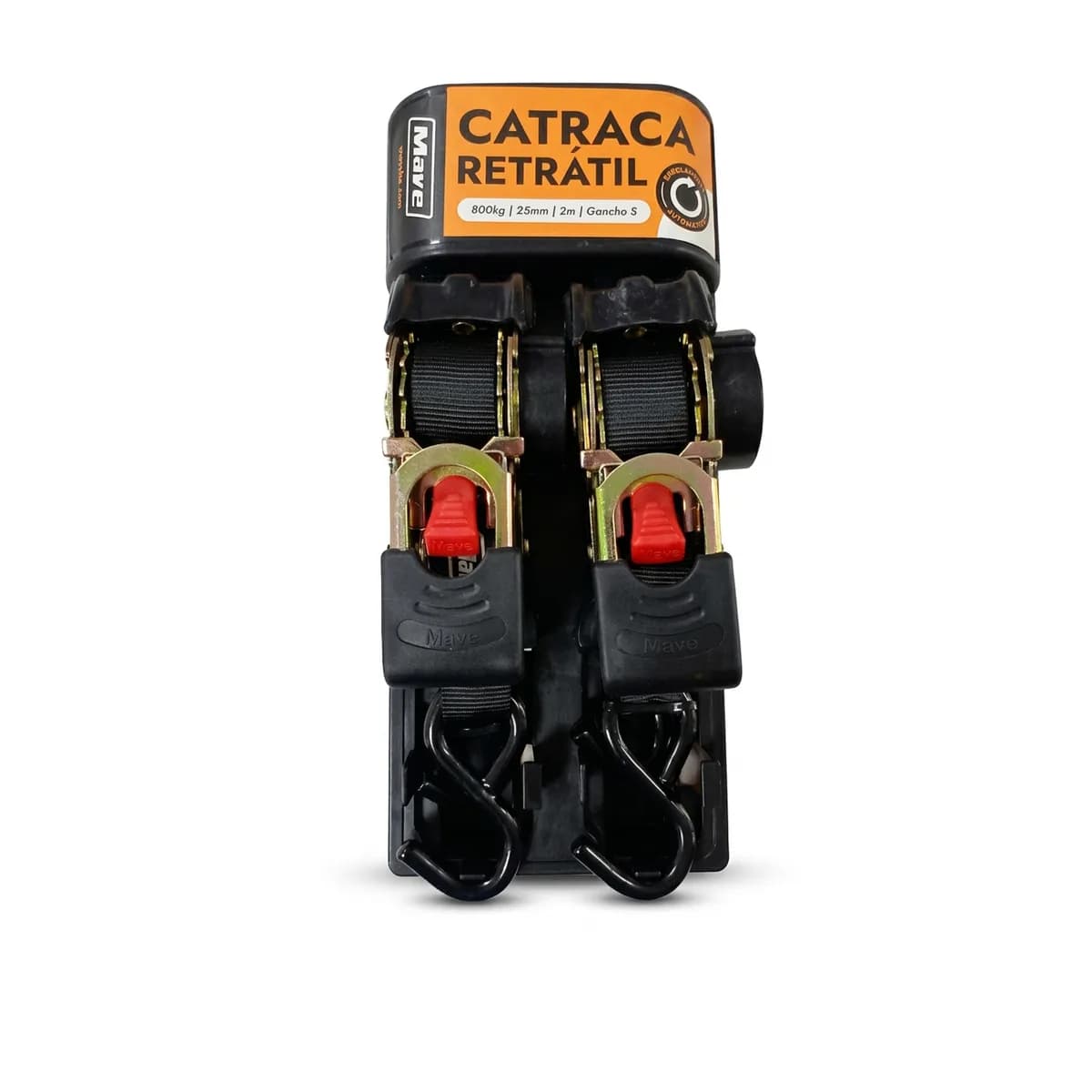 KIT DE CATRACA RETRÀCTIL 800 KG