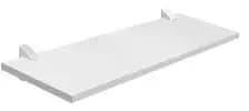 Repisa Recta 1,5X25X40cm Blanco